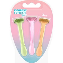 Dorco Shai Bikini Bölgesi Kullan At Kadın Tıraş Bıçağı 3lü