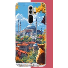 Aksesuarist Redmi Note 8 Pro Uyumlu Ayasofya1 Baskılı Silikon Kılıf