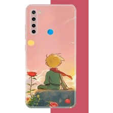 Aksesuarist Redmi Note 8 Uyumlu Küçük Prens3 Baskılı Silikon Kılıf