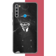Aksesuarist Redmi Note 8 Uyumlu Atatürk 2 Baskılı Silikon Kılıf