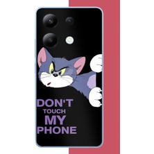 Aksesuarist Redmi Note 13 4g Uyumlu Telefonuma Dokunma2 Baskılı Silikon Kılıf