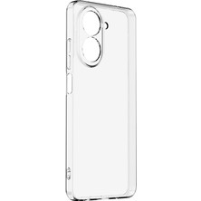 Prolysus Xiaomi Poco C71 Kılıf Kamera Korumalı Şeffaf Yumuşak Silikon Kılıf