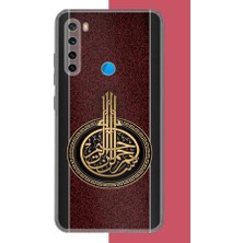 Aksesuarist Redmi Note 8 Uyumlu Besmele Baskılı Silikon Kılıf