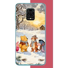 Aksesuarist Redmi Note 9 Pro-9s Uyumlu Winnie The Pooh2 Baskılı Silikon Kılıf