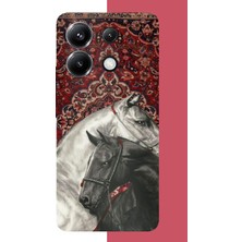 Aksesuarist Poco X6 Pro Uyumlu Türk Halı Baskılı Silikon Kılıf