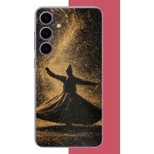 Aksesuarist Samsung Galaxy S24 Plus Uyumlu Semazen Baskılı Silikon Kılıf