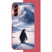 Aksesuarist Samsung Galaxy A14 Uyumlu Nihilist Penguen2 Baskılı Silikon Kılıf