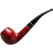 Maison Luré Profesyonel 165 9mm Filtreli Ebonit Saplı Pipo, Şık ve Kaliteli Tasarım