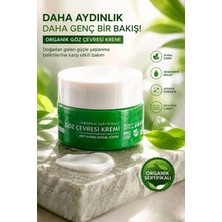 Dr. Genius Organik Göz Çevresi Bakım Kremi - 15 ml - Anti-Aging Etkili Doğal Içerik, Koyu Halka ve Torbalanma Karşıtı Göz Kremi