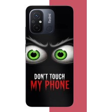 Aksesuarist Redmi 12C Uyumlu Telefonuma Dokunma1.jpeg Baskılı Silikon Kılıf