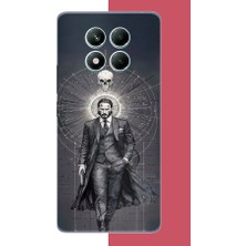 Aksesuarist Redmi Note 14 Pro 5g Uyumlu Baba Yaga Baskılı Silikon Kılıf