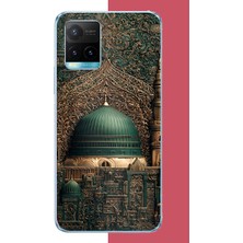 Aksesuarist Vivo Y21S Uyumlu Kudüs2 Baskılı Silikon Kılıf