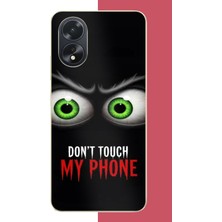 Aksesuarist Oppo A38 Uyumlu Telefonuma Dokunma1.jpeg Baskılı Silikon Kılıf