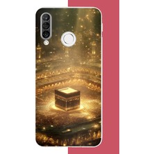 Aksesuarist Huawei P30 Lite Uyumlu Kabe5 Baskılı Silikon Kılıf