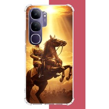 Aksesuarist Vivo V40 Lite Uyumlu Atatürk5 Baskılı Silikon Kılıf