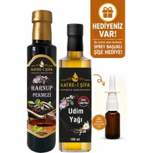 Katre-i Şifa Özel Üretim Udim Yağı 100 ml + Özel Üretim Keçiboynuzu – Harnup Pekmezi/Özü 340 gr