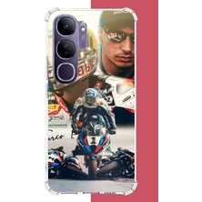 Aksesuarist Vivo V40 Lite Uyumlu Toprak Razgatlıoğlu Kolaj Baskılı Silikon Kılıf