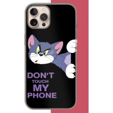 Aksesuarist iPhone 16 Pro Max Uyumlu Telefonuma Dokunma2 Baskılı Silikon Kılıf
