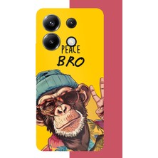 Aksesuarist Poco X6 Pro Uyumlu Barış Kardeşim Baskılı Silikon Kılıf