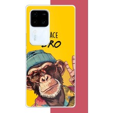 Aksesuarist Vivo V30 Uyumlu Barış Kardeşim Baskılı Silikon Kılıf