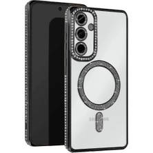 Dorasan Samsung Galaxy S23 Fe Joke Simli Magneticsafe Kılıf - Siyah