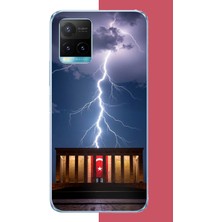 Aksesuarist Vivo Y21S Uyumlu Anıtkabir Baskılı Silikon Kılıf