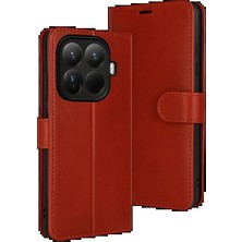Dorasan Xiaomi Mi 15T Pro Trend S Plus Kapaklı Kılıf - Kırmızı