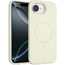 Dorasan Joko Apple iPhone 16E Kılıf Jully Magsafe Kapak - Bej