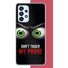 Aksesuarist Samsung Galaxy A53 Uyumlu Telefonuma Dokunma1.jpeg Baskılı Silikon Kılıf