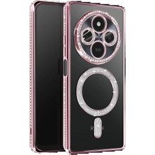 Dorasan Xiaomi Redmi 14C Joke Simli Magneticsafe Kılıf - Pembe