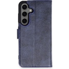 Dorasan Samsung Galaxy S24 Kılıf Trend S Plus Kapaklı Kılıf - Lacivert