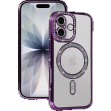 Dorasan Apple iPhone 17 Joke Simli Magneticsafe Kılıf - Derin Mor