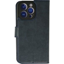 Dorasan Apple iPhone 13 Pro Max Kılıf Trend S Plus Kapaklı Kılıf - Lacivert