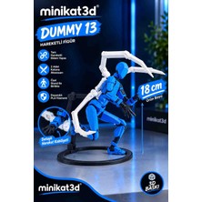 Minikat 3D Dumny 13 Mavi Spider