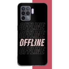 Aksesuarist Oppo Reno 5 Lite Uyumlu Offline Mod Baskılı Silikon Kılıf