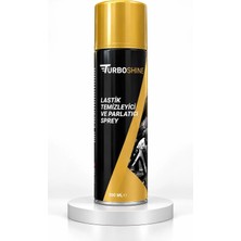 Turbo Shine PREMIUM LASTİK TEMİZLEYİCİ VE PARLATICI AEROSOL 500 ML
