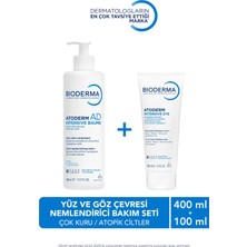 Bioderma Atoderm Çok Kuru ve Atopi Eğilimli Yüz ve Göz Çevresi Nemlendirici Bakım Seti Yetişkin, Çocuk, Bebek