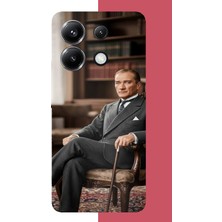 Aksesuarist Poco X6 Pro Uyumlu Atatürk6 Baskılı Silikon Kılıf
