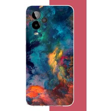Aksesuarist General Mobile Gm 24 Pro Uyumlu Renklerin Dansı Baskılı Silikon Kılıf
