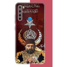 Aksesuarist Redmi Note 8 Uyumlu Abdulhamit Baskılı Silikon Kılıf