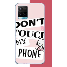 Aksesuarist Vivo Y21S Uyumlu Telefonuma Dokunma.jpeg Baskılı Silikon Kılıf