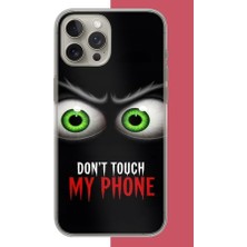 Aksesuarist iPhone 15 Pro Uyumlu Telefonuma Dokunma1.jpeg Baskılı Silikon Kılıf