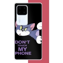 Aksesuarist Vivo V30 Uyumlu Telefonuma Dokunma2 Baskılı Silikon Kılıf