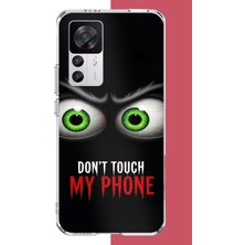 Aksesuarist Xiaomi Mi 12T-12T Pro Uyumlu Telefonuma Dokunma1.jpeg Baskılı Silikon Kılıf
