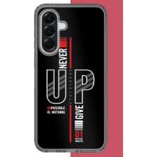 Aksesuarist Samsung Galaxy A16 Uyumlu Asla Pes Etme Baskılı Silikon Kılıf