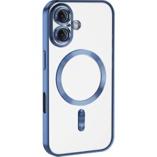 Dorasan Apple iPhone 16 Kılıf Kross Magneticsafe Kapak - Mavi