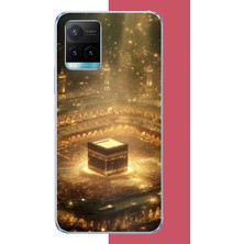 Aksesuarist Vivo Y21S Uyumlu Kabe5 Baskılı Silikon Kılıf
