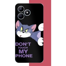 Aksesuarist Realme Note 50 Uyumlu Telefonuma Dokunma2 Baskılı Silikon Kılıf
