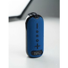 Blic Aura Akse Tws Destekli Kablosuz Bluetooth Hoparlör - Güçlü Bas ve Net Ses (Mavi)