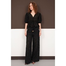 Very Moda Nakışlı Pantolon | D2876